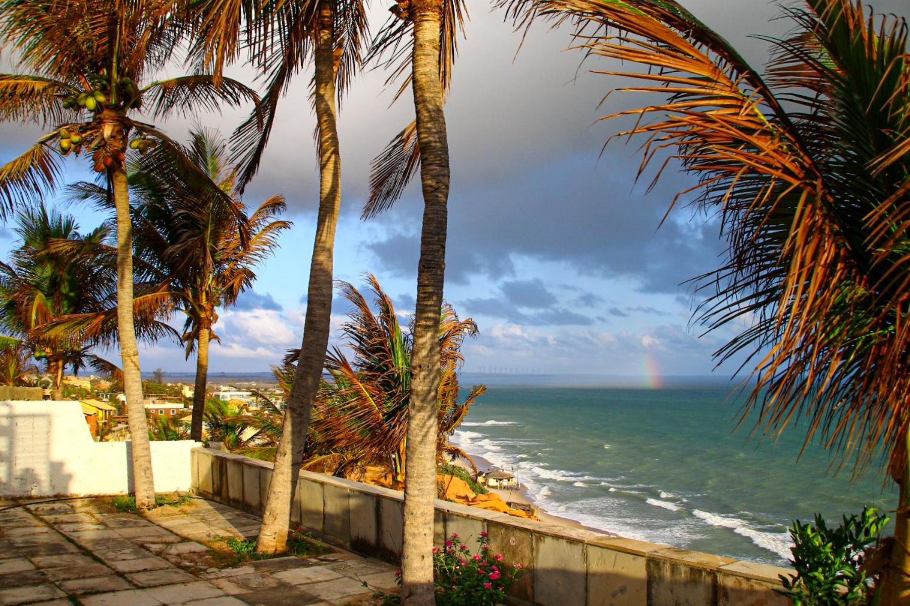 Villa Casa Vista Ao Mar Canoa Quebrada Exterior foto